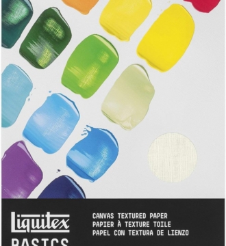 Liquitex Basics Acrylic Canvas Textured Paper A4