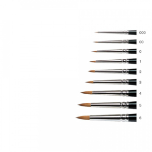 Winsor & Newton Series 7 Kolinsky Sable Brush - Miniature Round