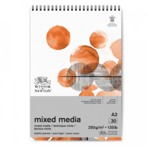 Winsor & Newton Mixed Media Paper Spiral Pad