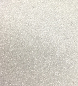 Sweet Poppy Clear Glass Micro Beads