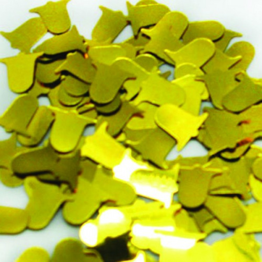 Paper Cellar Embellishments - Gold Bell Sequins