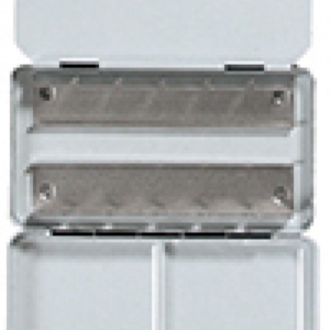 Empty Metal Watercolor Tin to Hold 12 Half Pans