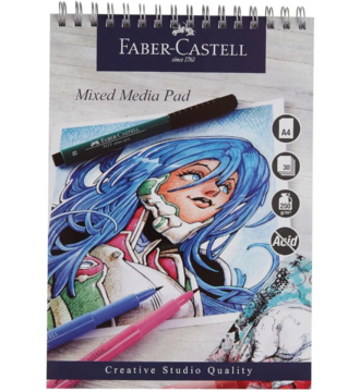 Faber Castell Mixed Media Pad A4 250gsm