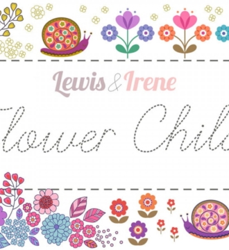 Lewis & Irene Fabric - Flower Child Collection