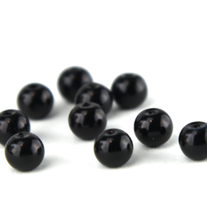 Eyes Black Glass 6mm