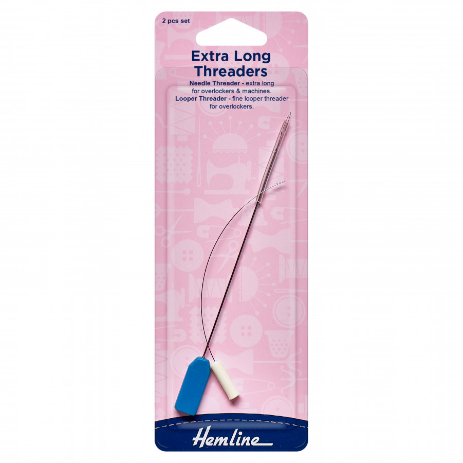 Hemline Extra Long Threader for Overlockers and Machines