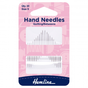 Hemline Hand Sewing Needles Between/Quilting Size 9