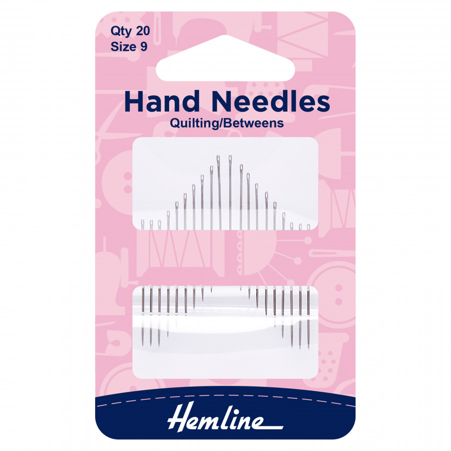 Hemline Hand Sewing Needles Between/Quilting Size 9