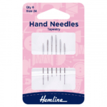 Hemline Hand Sewing Needles Tapestry Size 24
