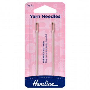 Hemline Hand Sewing Needles Plastic Wool & Yarn