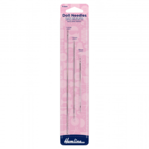 Hemline Hand Sewing Needles Doll