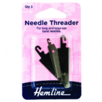 Hemline Steel Metal Needle Threaders