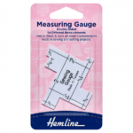 Hemline Double Sided Measuring Gauge