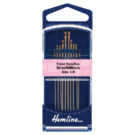 Hemline Premium Hand Sewing Needles Straw/Milners Sizes 3-9