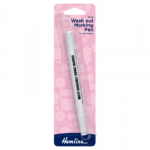 Hemline Fabric Marker Wipe Off/Wash Out - White