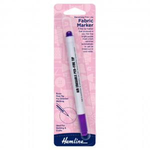 Hemline Vanishing Fabric Marker - Fine Line - Violet