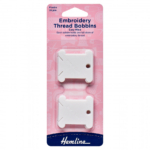 Embroidery Thread Bobbins - Plastic (Pack of 30)