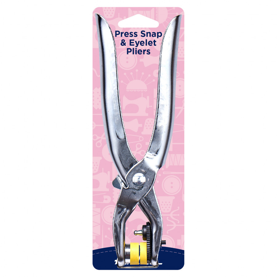 Hemline Press Snap & Eyelet Pliers (for 9mm and 11m snaps)