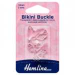 Hemline Bikini Buckle - Clear