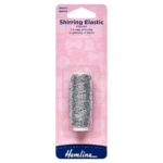 Hemline Shirring Elastic - Silver - 0.75mm x 20m