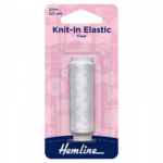 Hemline Knit-In Elastic - Clear - 200m