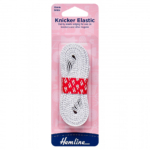 Hemline Knicker Elastic - White - 15mm x 3m