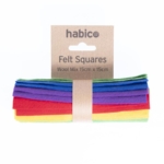 Habico Felt Squares Wool Mix