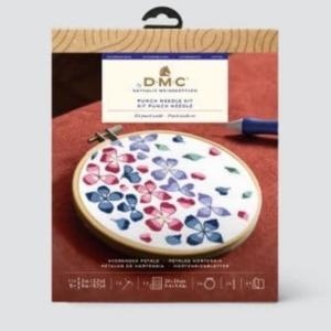 Punch Needle Kit - Hydrangea Petals