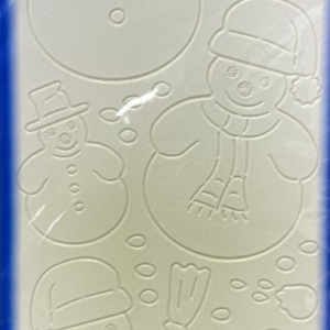 Starform White Snowmen Stickers