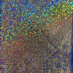 Starform Holographic Snowflakes Silver/Gold