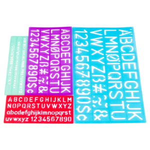 Jakar Lettering Stencils Set of 4