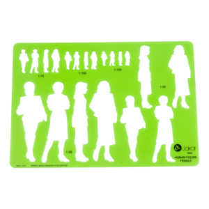Jakar Human Figure Template - Female