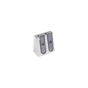 Jakar Double Hole Metal Wedge Pencil Sharpener