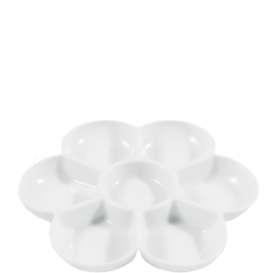 Flower Shaped Painting Palette 17.5cm