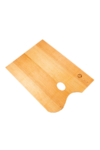 Rectangular Wooden Painting Palette - Medium