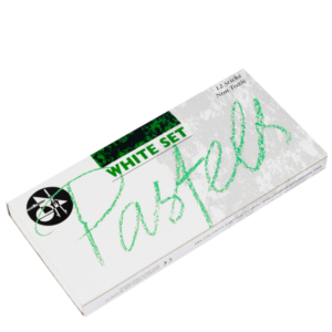 Soft Pastels Set of 12 Sticks - White