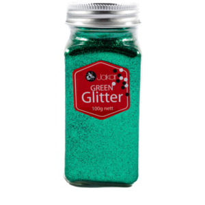 Jakar Fine Polyester Glitter 100g - Green