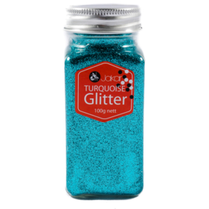 Jakar Fine Polyester Glitter 100g - Turquoise