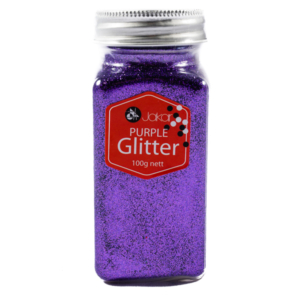 Jakar Fine Polyester Glitter 100g - Purple