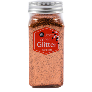 Jakar Fine Polyester Glitter 100g - Copper