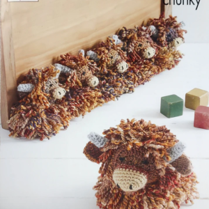 King Cole Crochet Pattern 9100