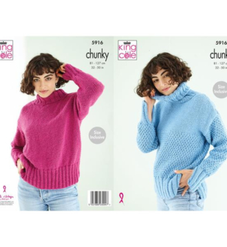 King Cole Knitting Pattern 5916