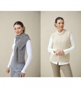 King Cole Slipover & Accessories Knitting Pattern 6285