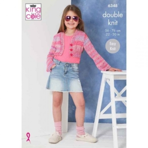 King Cole Knitting Pattern 6348