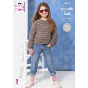 King Cole Knitting Pattern 6349