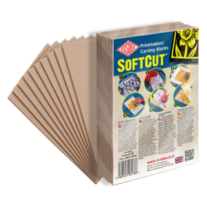 Lino Softcut Printmakers Carving Block Per Sheet