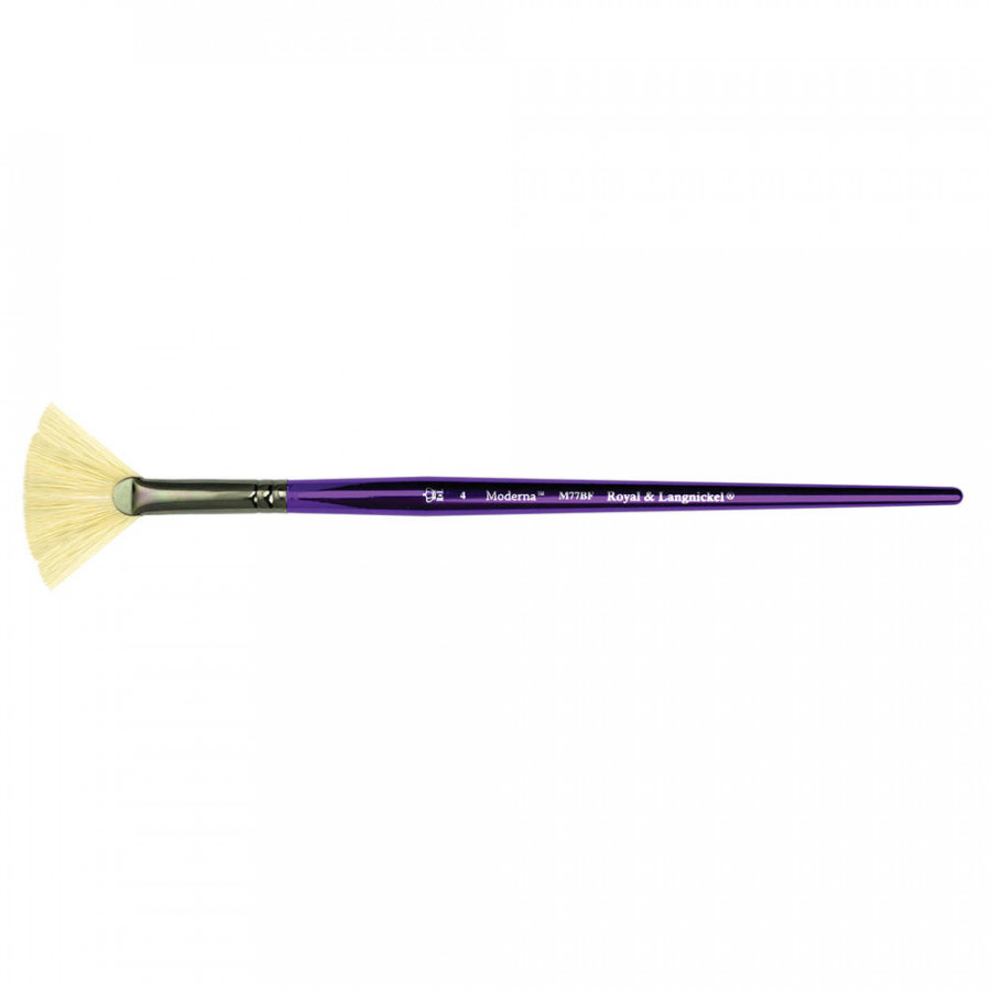Moderna Series 77 Bristle Fan Brush