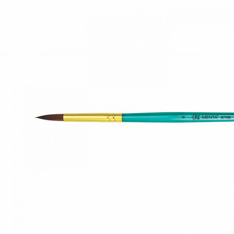 Menta Synthetic Sable Round Brush