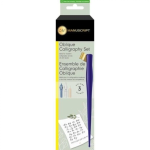 Manuscript Oblique Calligraphy  Dip Pen Set