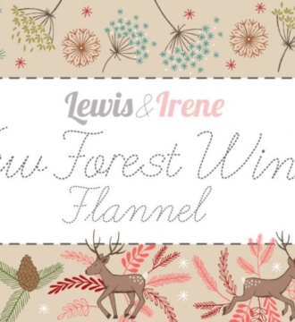 Lewis & Irene New Forest Winter Flannel Collection SOLD BY THE METRE
